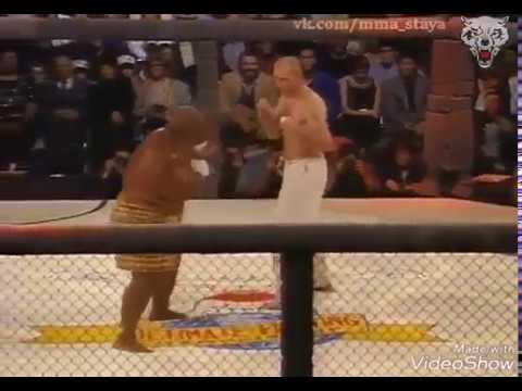 UFC 1  Gerard gordeau vs Teila Tuli   Cuartos de Final  Savate vs Sumo