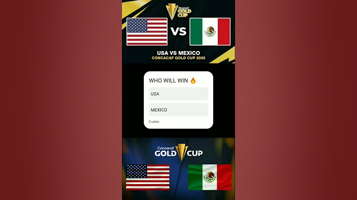 USA vs Mexico | Copa Oro 2025