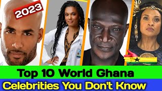 World Celebrities Who Are Real Ghanaians; Top 10 Revealed