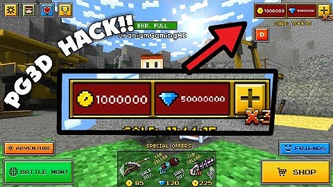 PIXEL GUN 3D HACK!! ANTI-BAN! UNLIMITED GEMS! UNLIMITED COINS! DEV. HACK!! NO ROOT!!