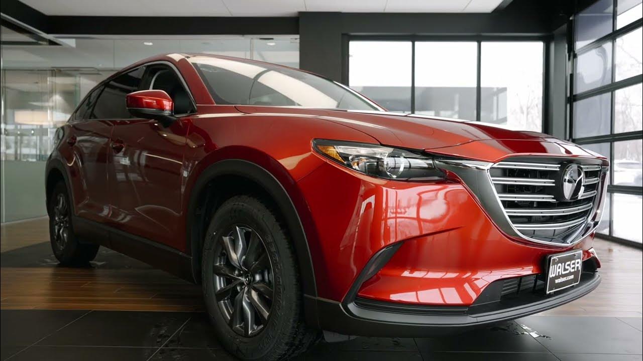 2022 Mazda CX-9 Touring Walkaround | 3-Row SUV Review and Feature
