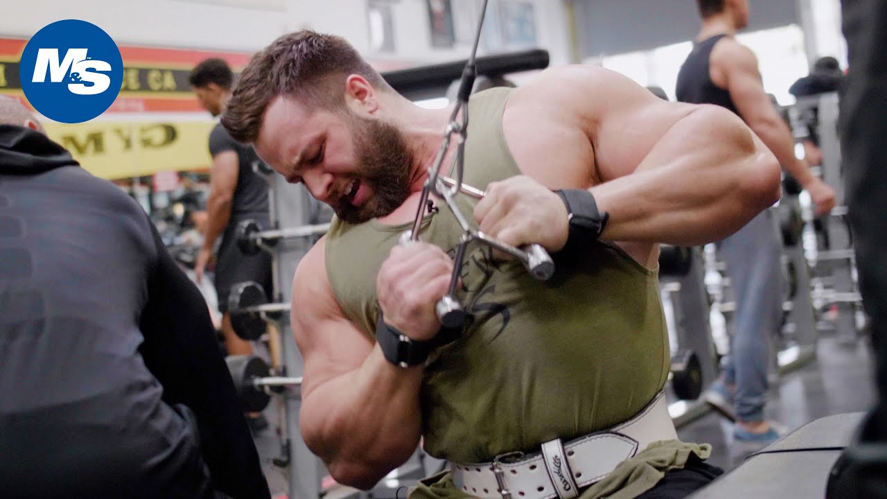 Regan Grimes' Back Workout at the Mecca w/ Chris "Psycho" Lewis