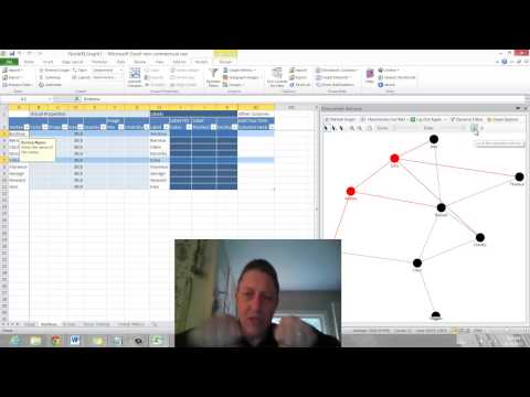 How to Enter NodeXL Edge Lists and Begin Visualizing Networks