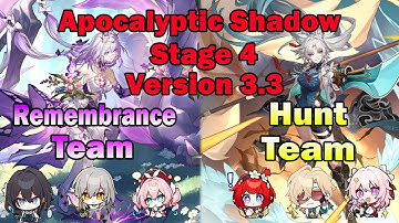 New Apocalyptic Shadow 3.3 | E0S1 Castorice X E0S1 Feixiao | Honkai Star Rail