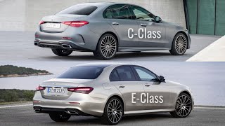 2022 Mercedes C-Class vs 2022 Mercedes E-Class 