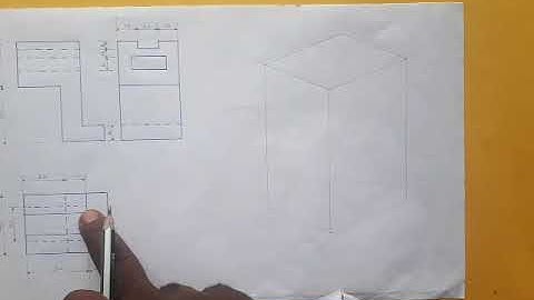 TD - Conversion From Orthographic to Isometric.