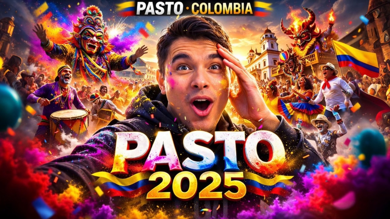 CARNAVAL DE NEGROS Y BLANCOS en PASTO 🔥 ¡Así se VIVE la FIESTA en las CALLES!