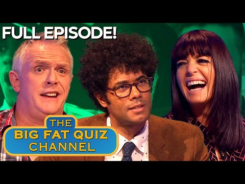 Greg Davis & Richard Ayoade Cause Chaos | FULL EPISODE | Big Fat Quiz of 2015