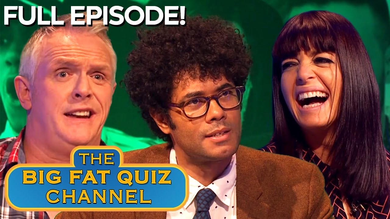 Greg Davis & Richard Ayoade Cause Chaos | FULL EPISODE | Big Fat Quiz of 2015