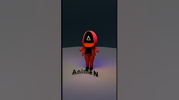 Blender 3d squid game #blendercommunity #creativeblender #3dmodel #3danimation #squidgame