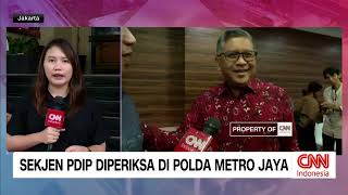 Sekjen PDIP Hasto Diperiksa Polda Metro Jaya