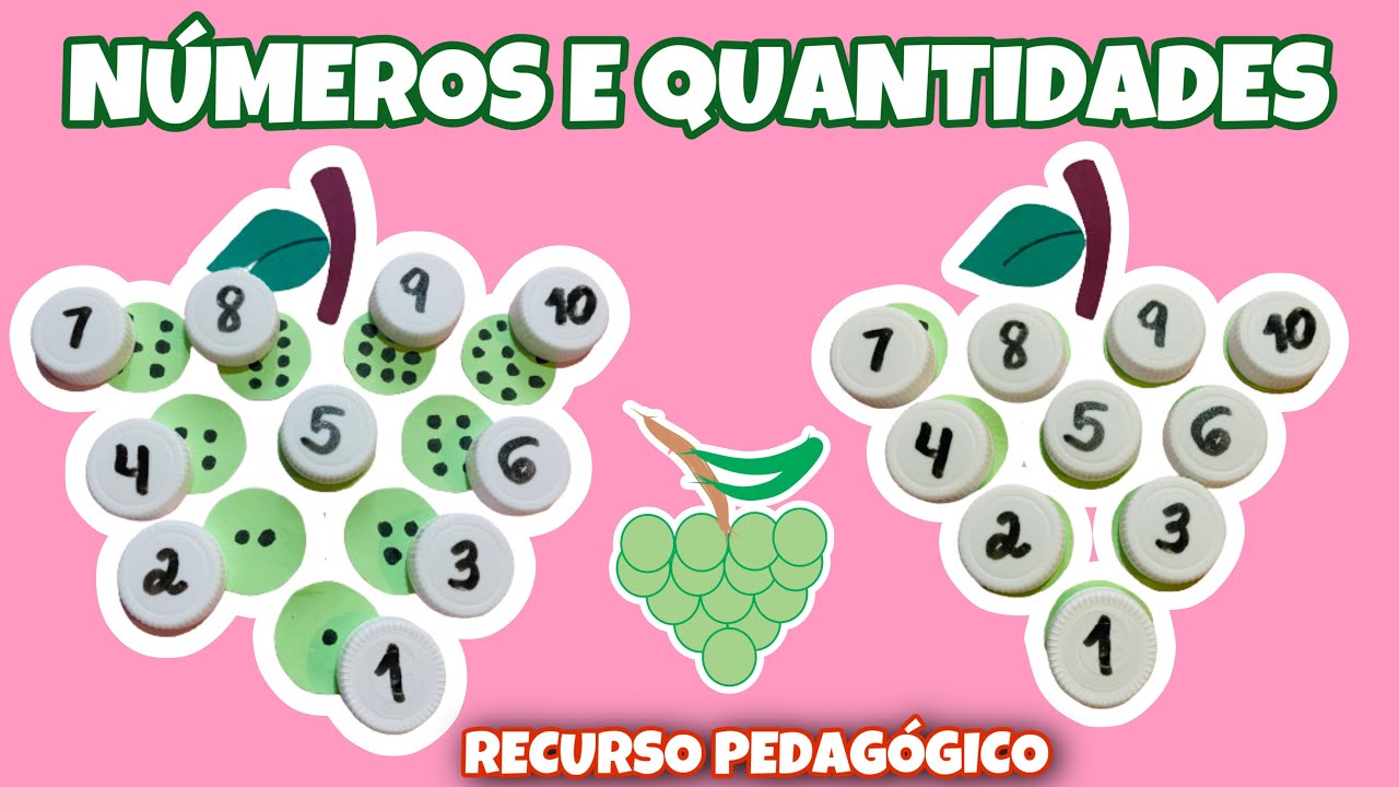 Jogo: Números e Quantidades, Matemática Divertida