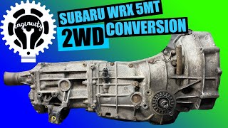 Subaru Powered CRX: Converting a Subaru WRX AWD Transaxle to 2WD