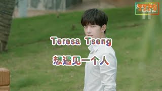 Video thumbnail of "[LYRICS] Teresa Tseng - 想遇见一个人 (Wants To Meet Someone) // Love O2O OST"