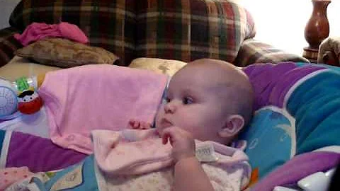 My baby can talk