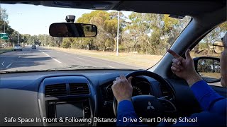 Safe Spaces & 3 seconds gap - Drive Smart Driving School