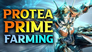 Time To Farm Protea Prime Parts And Relics WARFRAME Livestream #tennocreate