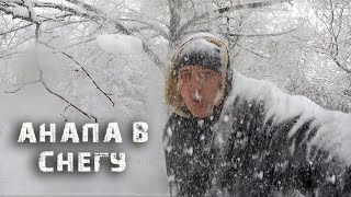 Вот те и ЮГ! Завалило напрочь! Виды с дрона!  Совет переезжающим на Юг. Первая наша зима.