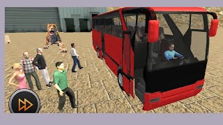 UPHILL OFF-ROAD BUS DRIVING 3D GAME PLAY screenshot 1