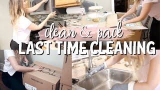 EXTREME CLEAN & PACK WITH ME! MOVING OUT | LAST TIME CLEANING MY HOUSE 2019