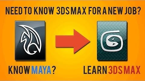 Learning 3ds Max after knowing Maya : Creating Primitives