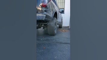 2003 Ford F150 5.4 Long Tube Headers Black Widow Exhaust 4" Resonator Tip