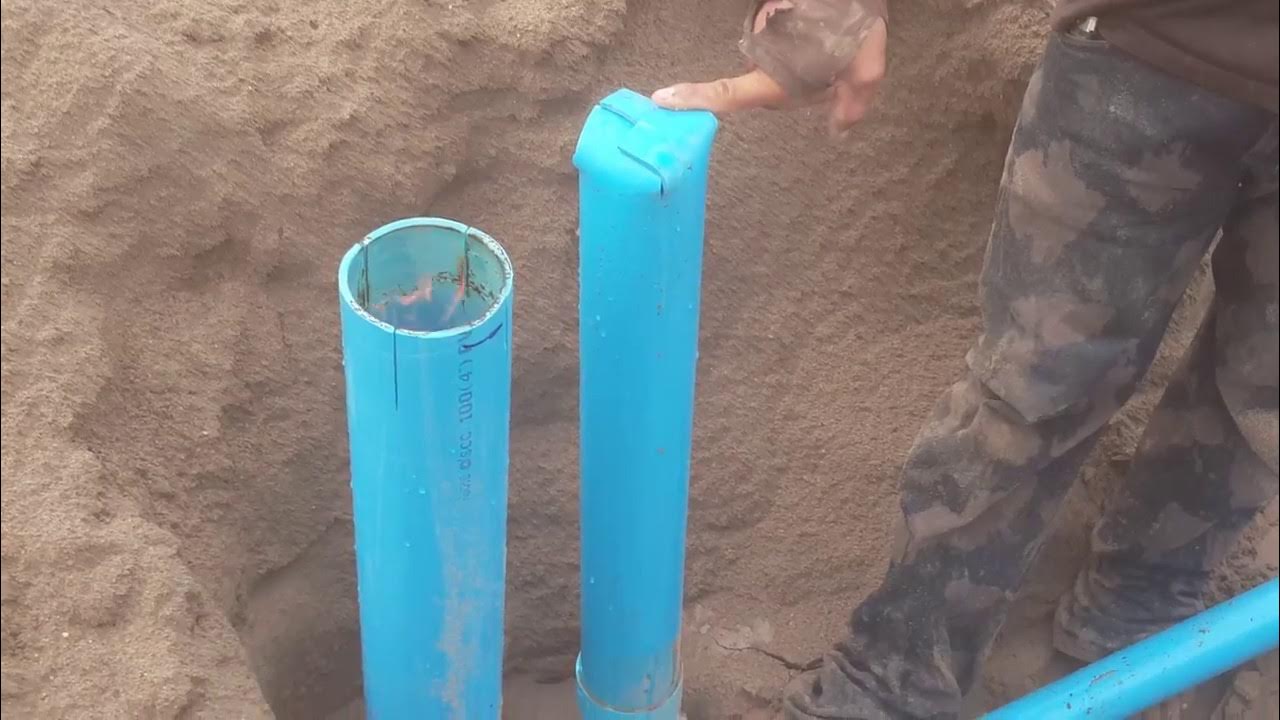 How to cap off the PVC water pipe Tutorials YouTube