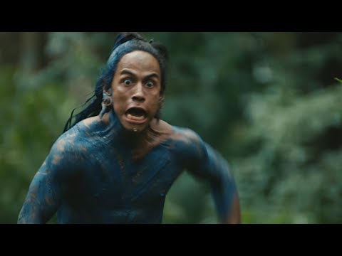 Ягуар нападает на племя вождя  - "Апокалипсис" отрывок из фильма