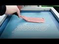 Testing Puff Ink Additive | Screen Printing