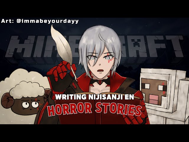 Writing Nijisanji Horror Stories... In Minecraft! 【NIJISANJI EN | Fulgur Ovid】のサムネイル