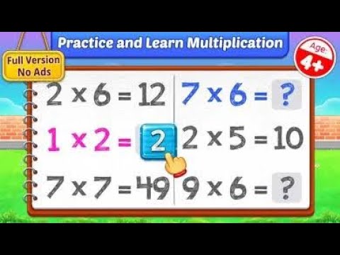 How to learn multiplication - YouTube