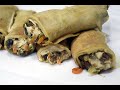 Фаршированные БЛИНЫ очень ВКУСНЫЙ перекус - на быструю руку