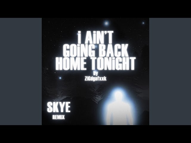 i AiN’T GOiNG BACK HOME TONiGHT (SKYE REMIX)