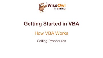 Excel VBA Online Course - 1.4.4 Calling Procedures