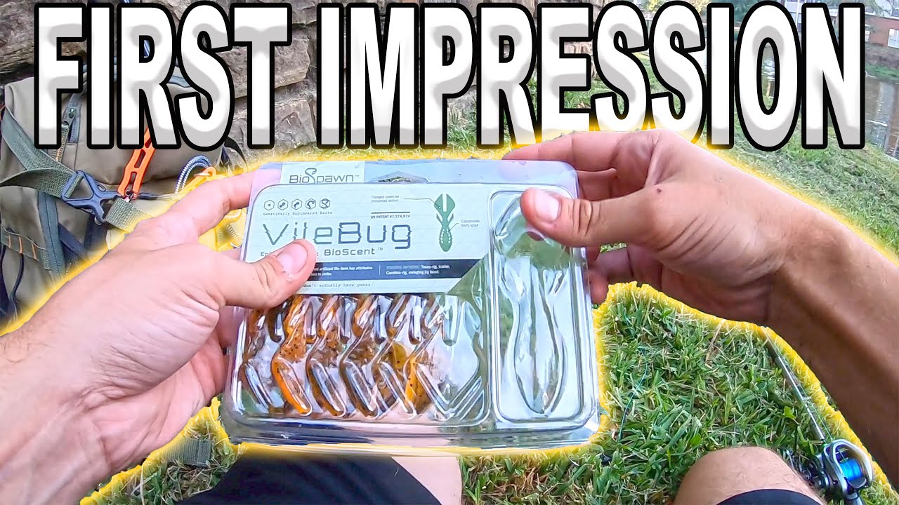 Bio Spawn Vile Bug: First Impression. (I Might Have Found My New Favorite Lure!!)