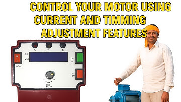 Three Phase Motor Controller Full Operation Guide | Auto Mode, Timer, Dry Run & RYB Protection