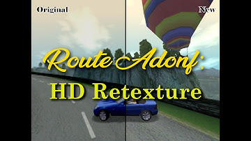 Route Adonf HD Retexture: Before/After | Need for Speed: High Stakes - MOD