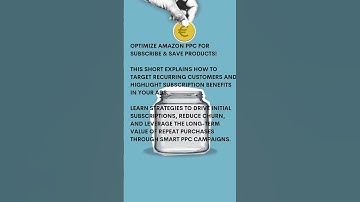 Amazon PPC for Subscribe & Save Products! 🔄