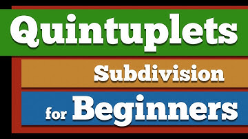 Subdivision Exercise: Quintuplets for Beginners