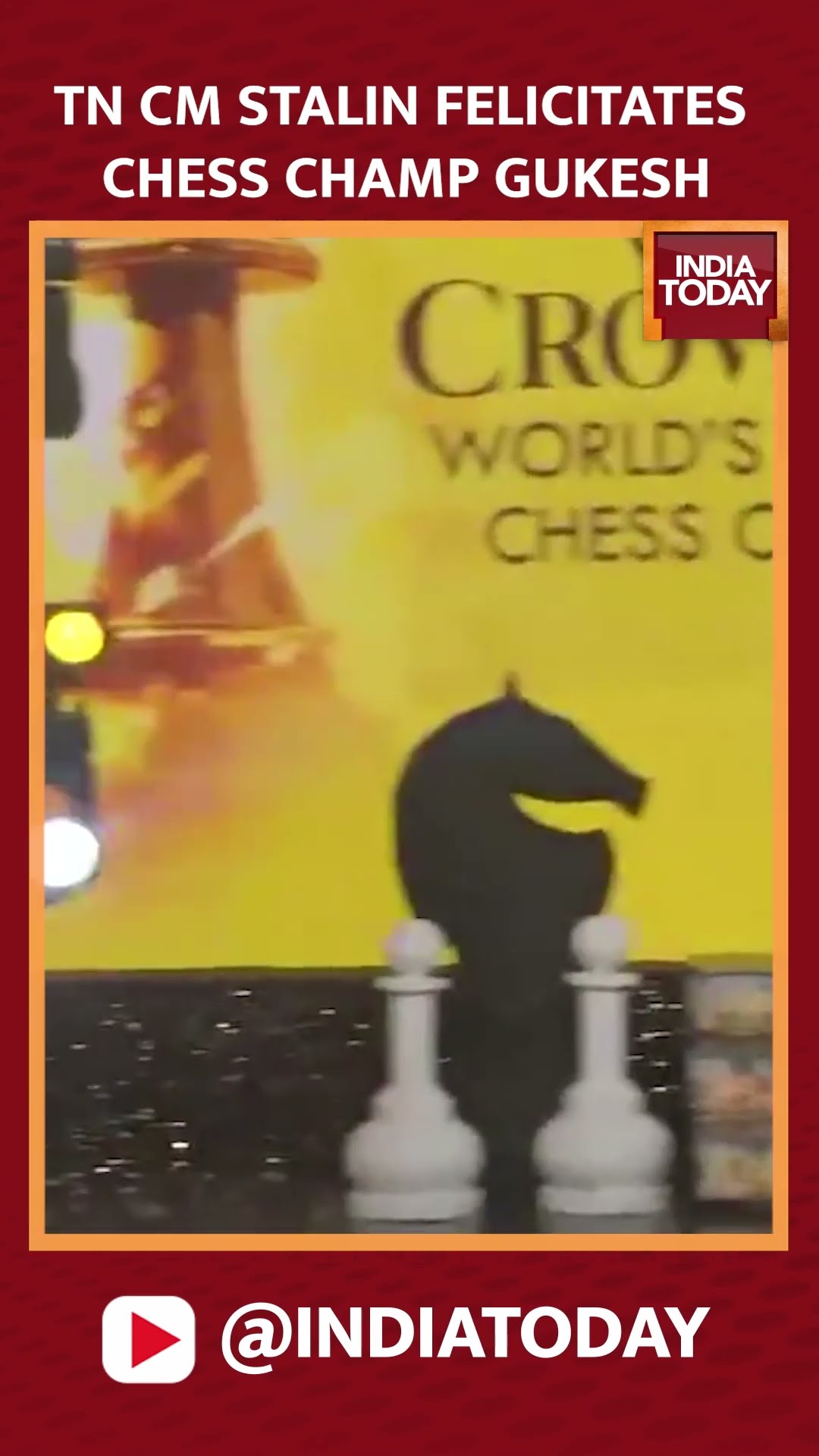 Tamil Nadu CM Stalin Felicitates World Chess Champion Gukesh Dommaraju #shorts #gukeshdommaraju