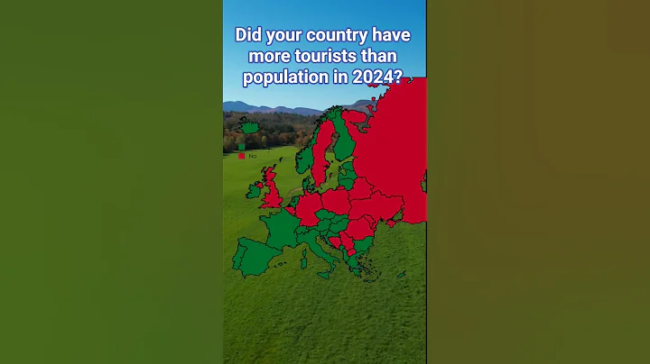 Did your country have more tourists than population in 2024? #map #europe #tourists #population