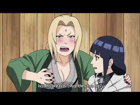 Tsunade thinks her chest is too big