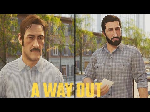 видео: A WAY OUT All Endings - Ending (Leo Ending & Vincent Ending) - A WAY OUT ENDING