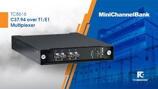 C37.94-Over-T1/E1 Multiplexer | TC8616