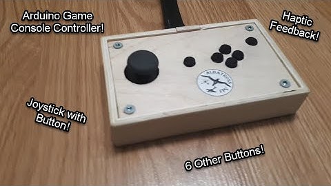 How I made a Controller for my Newest Arduino Game Console!