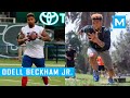 Odell Beckham Jr. Conditioning Training Drills for Football | Muscle Madness