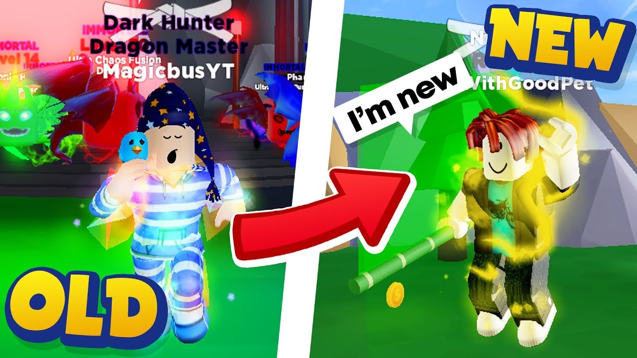 This NEW ACCOUNT In Ninja Legends ALREADY HAS IMMORTAL PETS?!