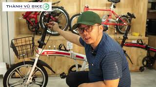 Xe đạp gấp toàn diện hơn 2 triệu -  Shibomei V3 2024 bản giới hạn chỉ có tại Thành Vũ Bike