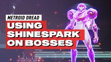 Using the Shinespark on 7 different (mini-)bosses in Metroid Dread ⚡ (Hard Mode)