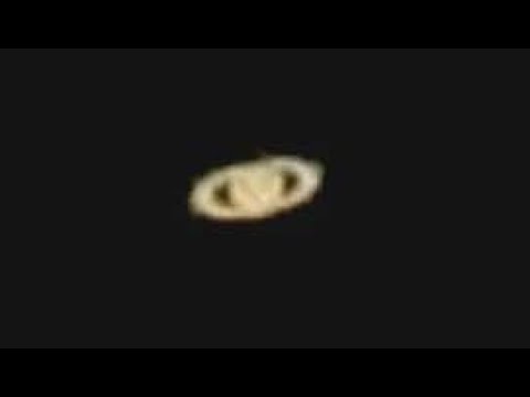 Сатурн и Юпитер со спутниками на фоне полной Луны 18 июня 2019